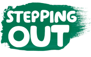 Stepping out logo